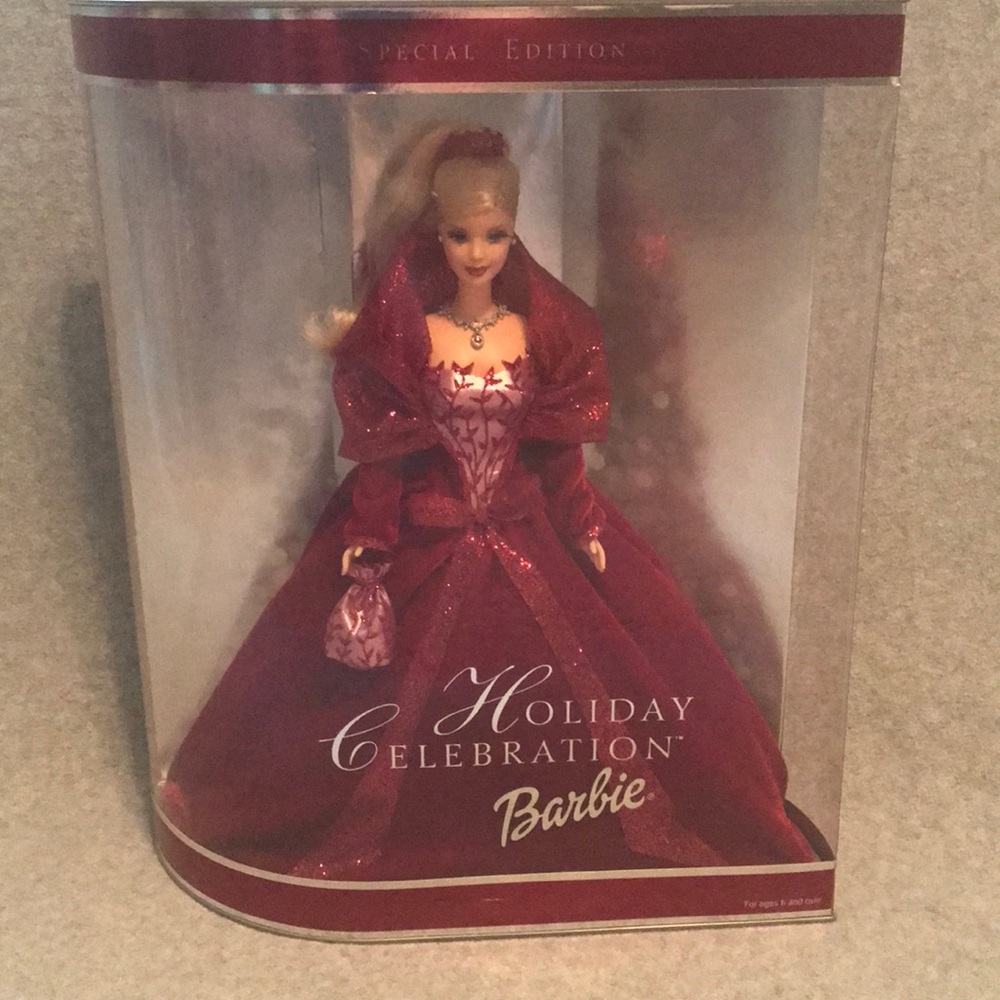 2002 Happy Holidays Barbie Doll